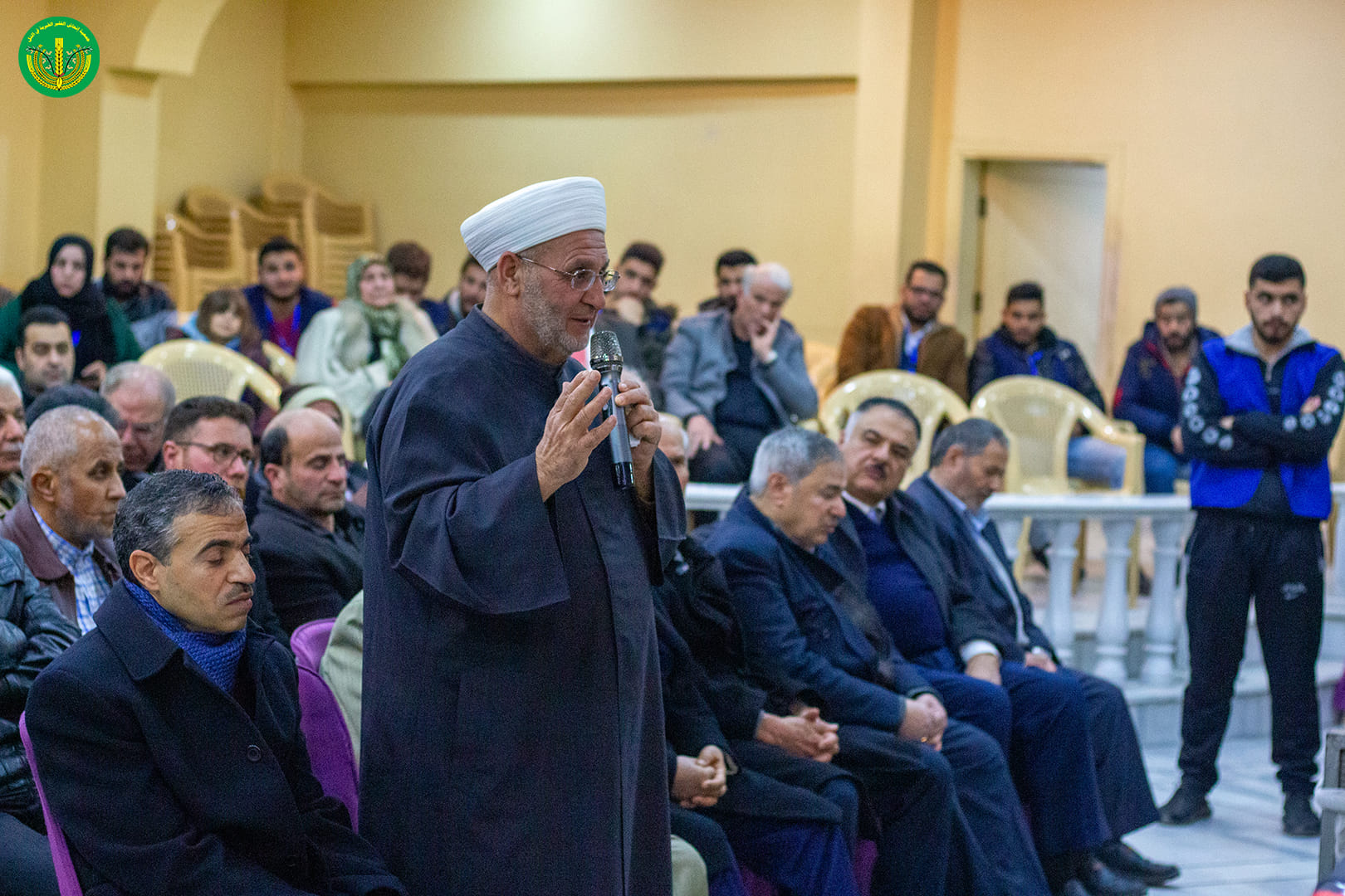 زيارةٍ كريمة ومهمه في لقاءٍ جماهيري من محافظ ريف دمشق